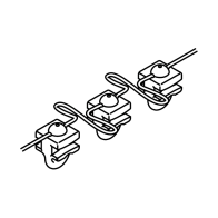 Wave Gliders 60mm pitch for 7605, 7630, 7610, 7620, 7650, 7640, 3840 and 6243 Poles and Tracks